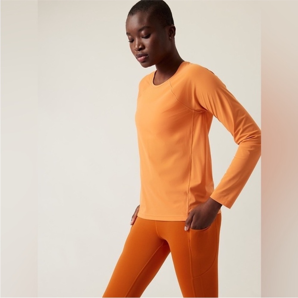 Athleta Ultimate Train Long Sleeve Top Size 2X